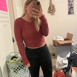 Long sleeve crop top NWT